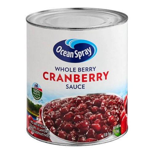 Джем - соус клюквенный, из целых ягод Whole Berry Cranberry Sauce от Ocean Spray® USA - банка #10/ 3,32 кг. #OSWCS4358