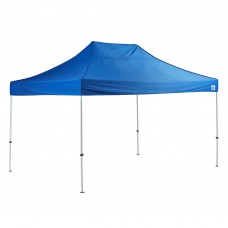 Backyard Pro® Courtyard® Series Straight Leg Steel Instant Canopy, Blue, 10' x 15' #554BP10X15B