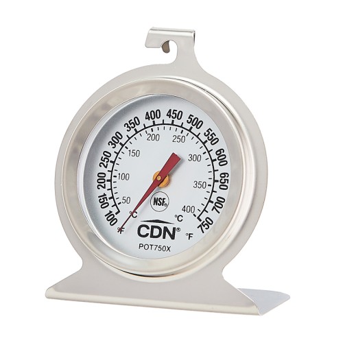 Термометр для духовки высокотемпературный, аналоговый High Heat ProAccurate® Oven Thermometer от CDN® - ⌀5,1см\ +50- +400°C #POT750X