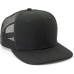 Бейсболка повара черная, хлопок/сетка, 6-ти клинка Trucker Cap от Mercer Culinary® USA #M60135BK