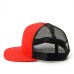 Бейсболка повара красная, хлопок/сетка, 6-ти клинка Trucker Cap от Mercer Culinary® USA #M60135RD