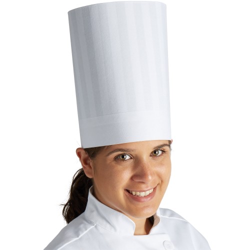 Колпак повара Mercer Culinary® Genesis™ Chef Trek Toque Hat, 23см\9" белый #M61140WH