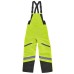 Светоотражающий комбинезон, утепленный, лимонный Ergodyne® GloWear™ 8928 Lime Class E Hi-Vis Insulated Coveralls, Size 2XL \ Талия 119 см  #25522-2X