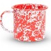 Эмалированная кружка 0,47л\16oz, мрамор синий Crow Canyon® Splatter Mug#D112DBM