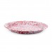 Эмалированный большой, круглый поднос, мрамор черный Crow Canyon Splatter Round Tray 20"\50см#D129BLM