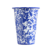 Эмалированный бокал-тумблер, мрамор синий Splatter Tumbler 14oz\0,41л#D93DBM