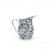 Эмалированный кувшин большой, мрамор синий Crow Canyon Home Splatter Large Pitcher 3qt\3лит #D27DBM