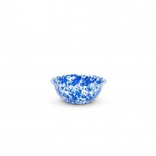 Эмалированная миска синий мрамор 0,6л Crow Canyon Home® USA Splatter Cereal Bowl 5,5"(14см) #D17DBM