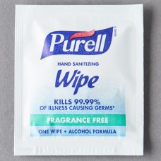Purell® Hand Sanitizing Wipes - 5 in x 7 in (12.7cm x 17.8cm) - 4000/Case #9020-4M
