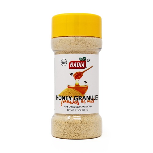 Мед гранулированный Badia® USA Honey Granules, 262,2гр\9,25oz - Best before 09\25 #00189