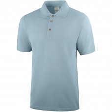 Рубашка д\персонала св.голубая, кор.рукава Henry Segal® Men's Polo Shirt Poly/Cotton Pique Light Blue, Size 2XL