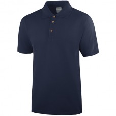 Рубашка д\персонала темно синяя, корот.рукава Henry Segal® Men's Polo Shirt Poly/Cotton Pique Navy, Size XL