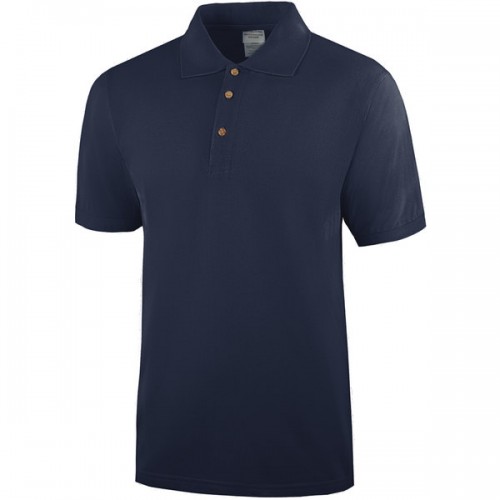 Рубашка д\персонала темно синяя, корот.рукава Henry Segal® Men's Polo Shirt Poly/Cotton Pique Navy, Size 4XL